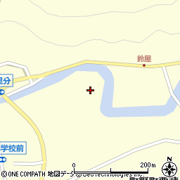 石川県輪島市町野町鈴屋マ周辺の地図