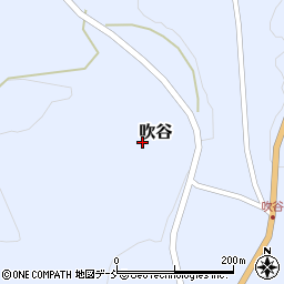 新潟県長岡市吹谷383周辺の地図