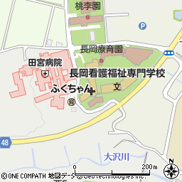 長岡崇徳福祉専門学校周辺の地図