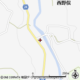 新潟県長岡市西野俣990-2周辺の地図