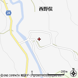 新潟県長岡市西野俣1198周辺の地図