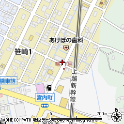 ちゃくちゃくちゃく長岡店周辺の地図