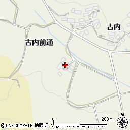 福島県田村郡三春町貝山古内前通103-1周辺の地図