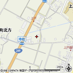 石川県珠洲市上戸町寺社に周辺の地図