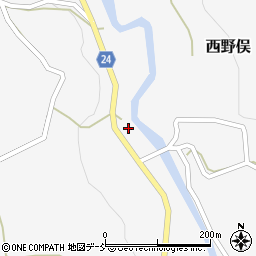新潟県長岡市西野俣738周辺の地図
