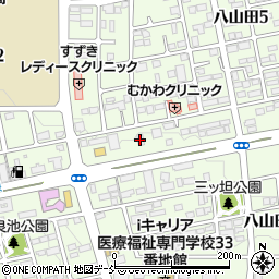 道とん堀八山田店周辺の地図