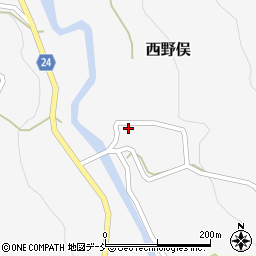 新潟県長岡市西野俣1200周辺の地図