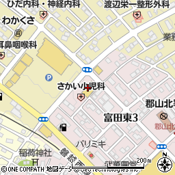 ツルハドラッグ八山田店周辺の地図