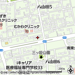 太郎庵　郡山八山田店周辺の地図