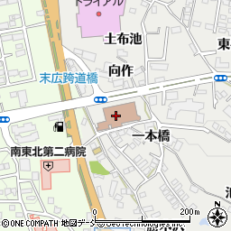 総合南東北福祉センター八山田周辺の地図