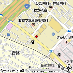平禄寿司八山田店周辺の地図