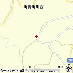 石川県輪島市町野町川西ト120周辺の地図