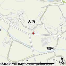 福島県田村郡三春町貝山古内73周辺の地図