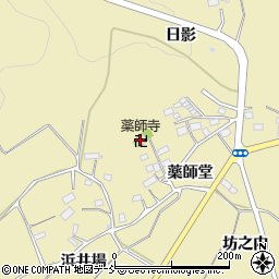 薬師寺周辺の地図