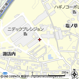 日本電産コパル株式会社　製造部ユニット周辺の地図
