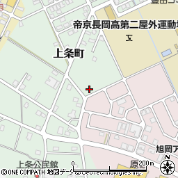 新潟県長岡市上条町周辺の地図