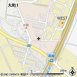 新潟県長岡市東大町59周辺の地図