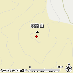 淡路山周辺の地図