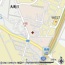 新潟県長岡市東大町61周辺の地図