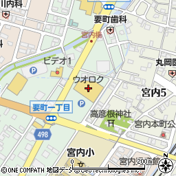 株式会社ウオロク　要町店周辺の地図