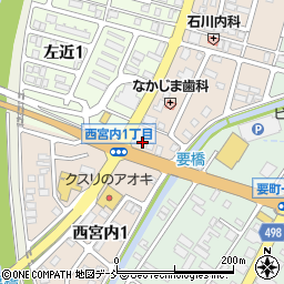 ハレパン長岡店周辺の地図