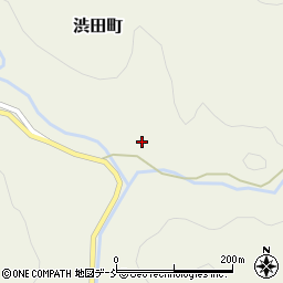 石川県輪島市渋田町（ヲ）周辺の地図