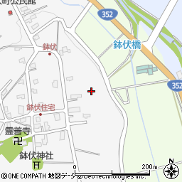 新潟県長岡市鉢伏町周辺の地図