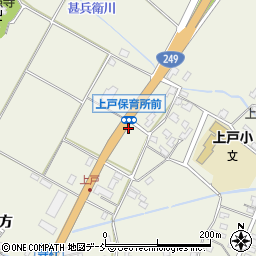 石川県珠洲市上戸町寺社サ周辺の地図