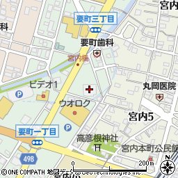 アップガレージ長岡店周辺の地図