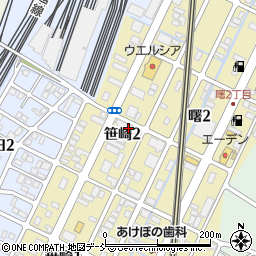 新潟県長岡市笹崎周辺の地図