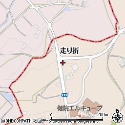 福島県田村郡三春町山田走り折周辺の地図