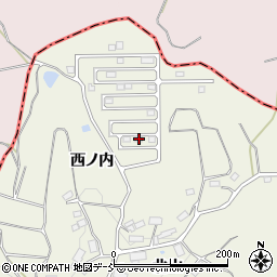 福島県田村郡三春町下舞木西ノ内41-55周辺の地図