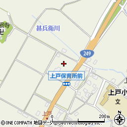 石川県珠洲市上戸町（寺社い）周辺の地図