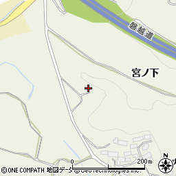 福島県田村郡三春町貝山古内前通231周辺の地図