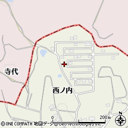 福島県田村郡三春町下舞木西ノ内41-40周辺の地図