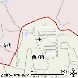 福島県田村郡三春町下舞木西ノ内41-7周辺の地図