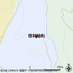 石川県輪島市尊利地町周辺の地図