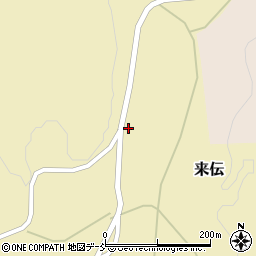 新潟県長岡市来伝367周辺の地図