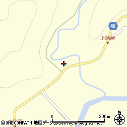 石川県輪島市町野町（鈴屋ヘ）周辺の地図