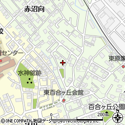 福島県郡山市喜久田町赤沼向1-64周辺の地図