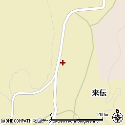 新潟県長岡市来伝369周辺の地図