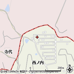 福島県田村郡三春町下舞木西ノ内41-73周辺の地図