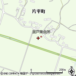 福島県郡山市片平町（渡戸前）周辺の地図