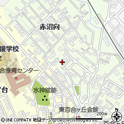 福島県郡山市喜久田町赤沼向3-60周辺の地図