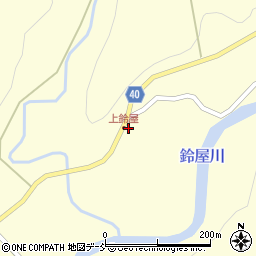 石川県輪島市町野町（鈴屋チ）周辺の地図