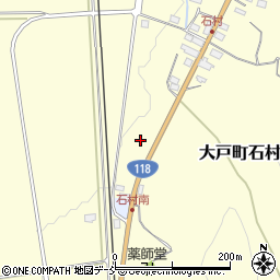 福島県会津若松市大戸町石村周辺の地図