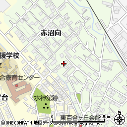 福島県郡山市喜久田町赤沼向3-38周辺の地図