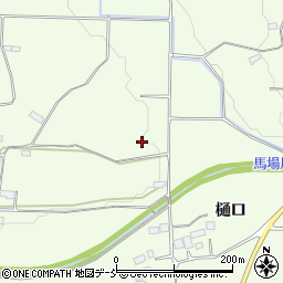 福島県郡山市片平町上直道周辺の地図