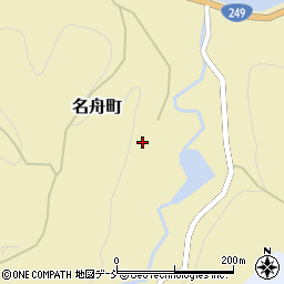 石川県輪島市名舟町チ周辺の地図