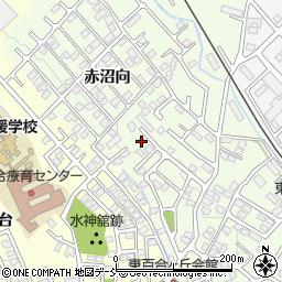 福島県郡山市喜久田町赤沼向3-56周辺の地図